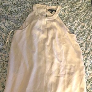 White Sleeveless Blouse by BCBG, size XS